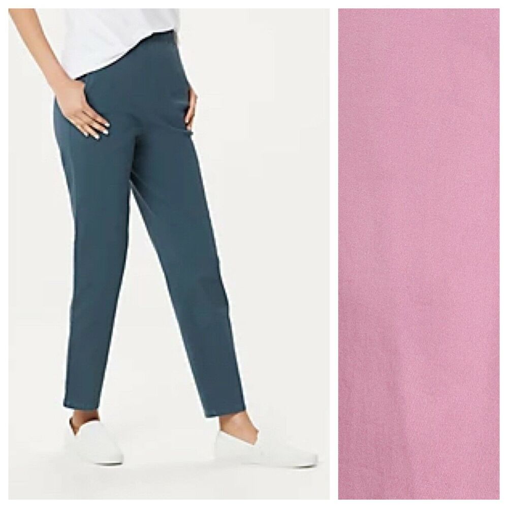 Denim & Co Original Waist Stretch Pants XXS NEW